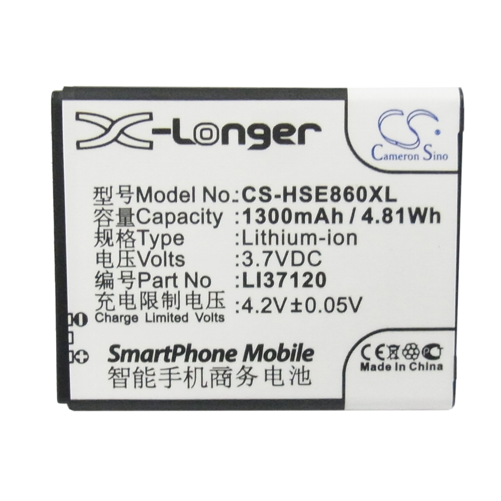 Batería compatible con Hisense CS-HSE860XL