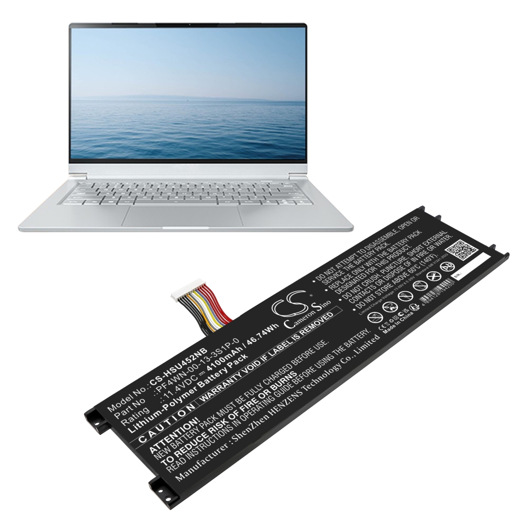 Notebook battery Motile CS-HSU452NB