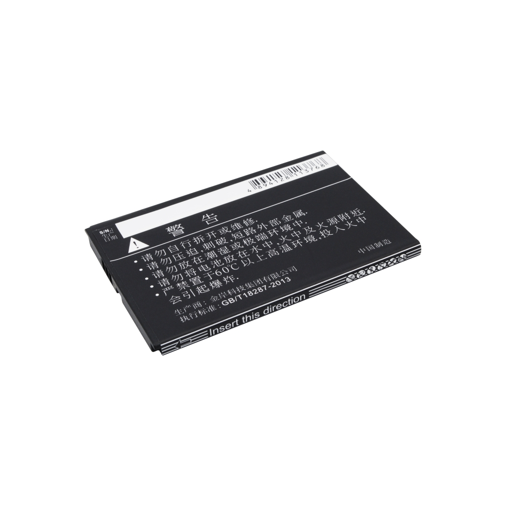 Cameron Sino CS-HSX550SL parte trasera con advertencia en chino e información del fabricante
