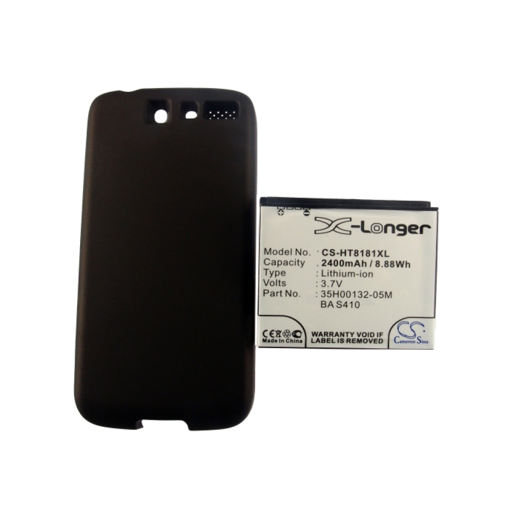 Batería compatible con Vodafone HTC SoftBank T-Mobile Google CS-HT8181XL