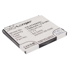 Reemplazo de batería compatible para DOPOD 35H00128-00M,BA S400,BB81100