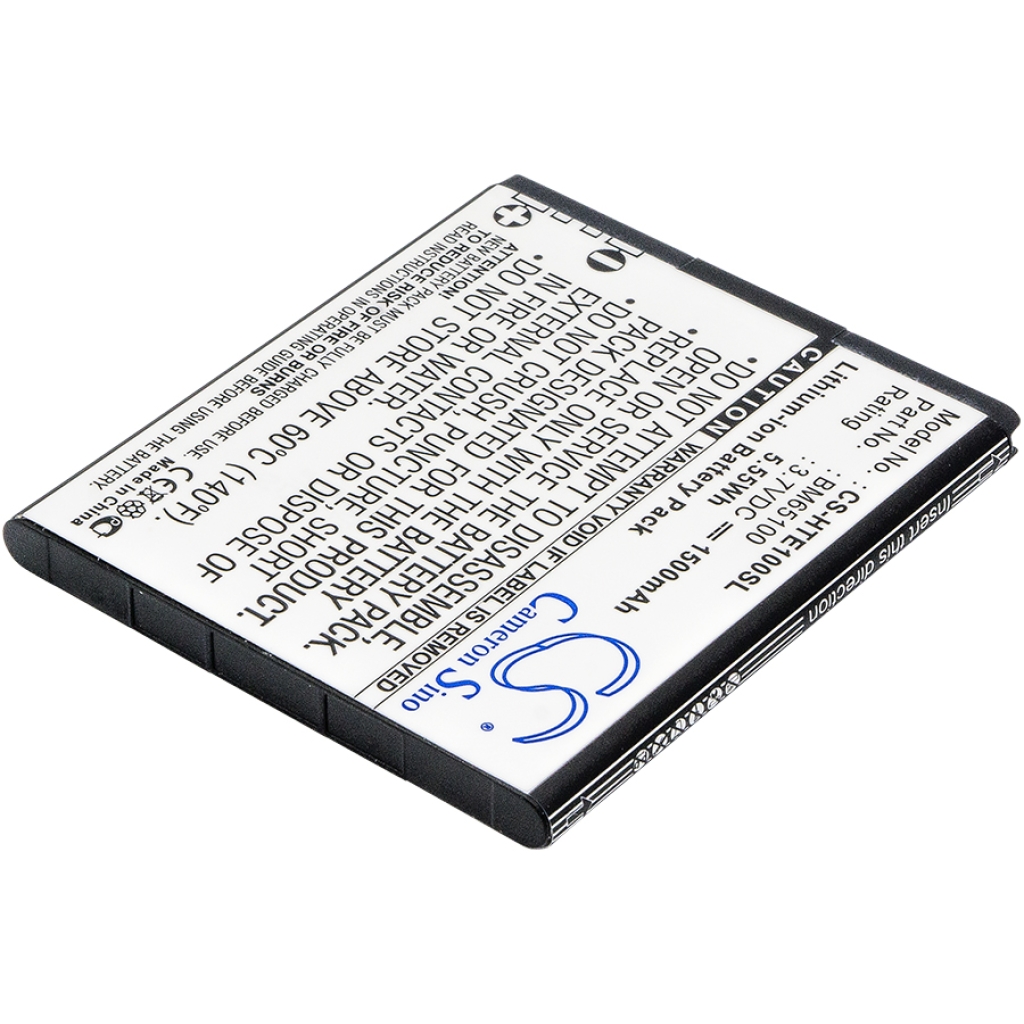Batería del teléfono móvil HTC CS-HTE100SL