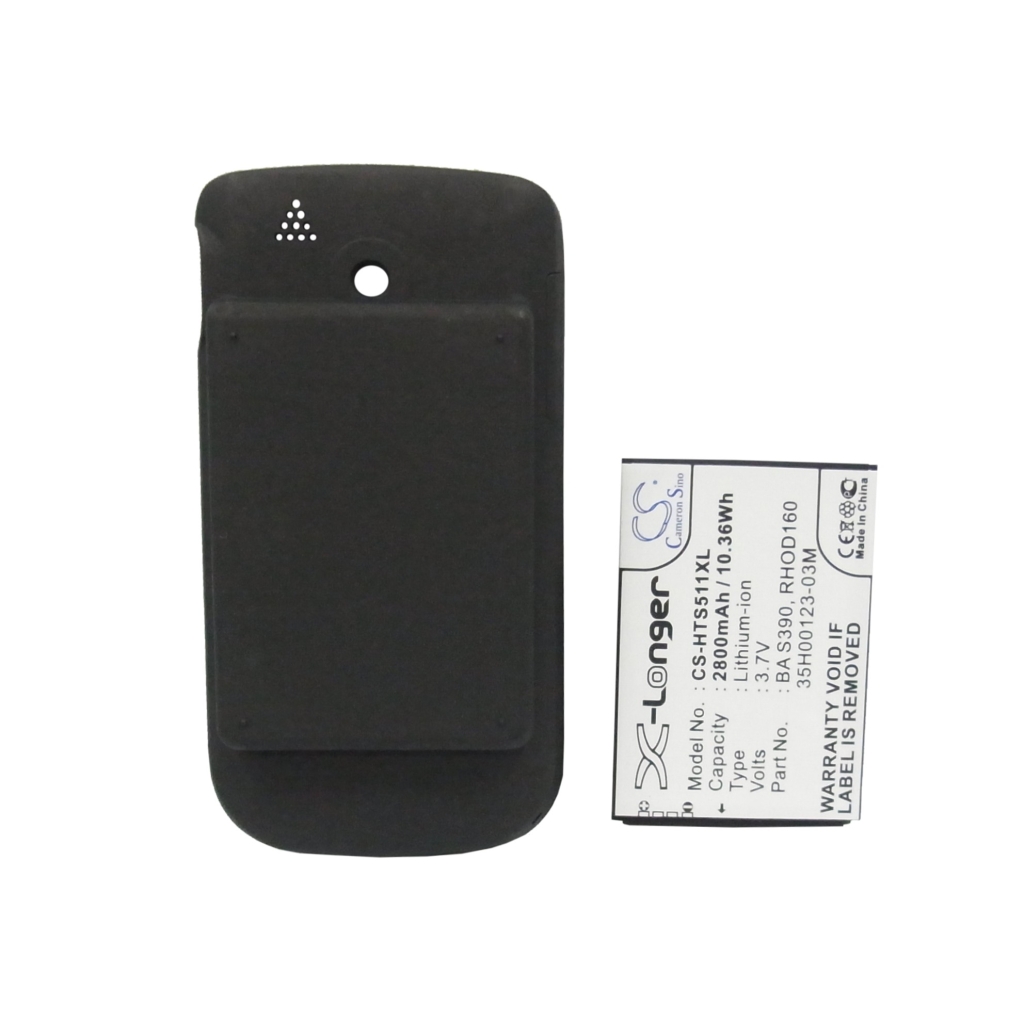 Battery compatible with HTC
