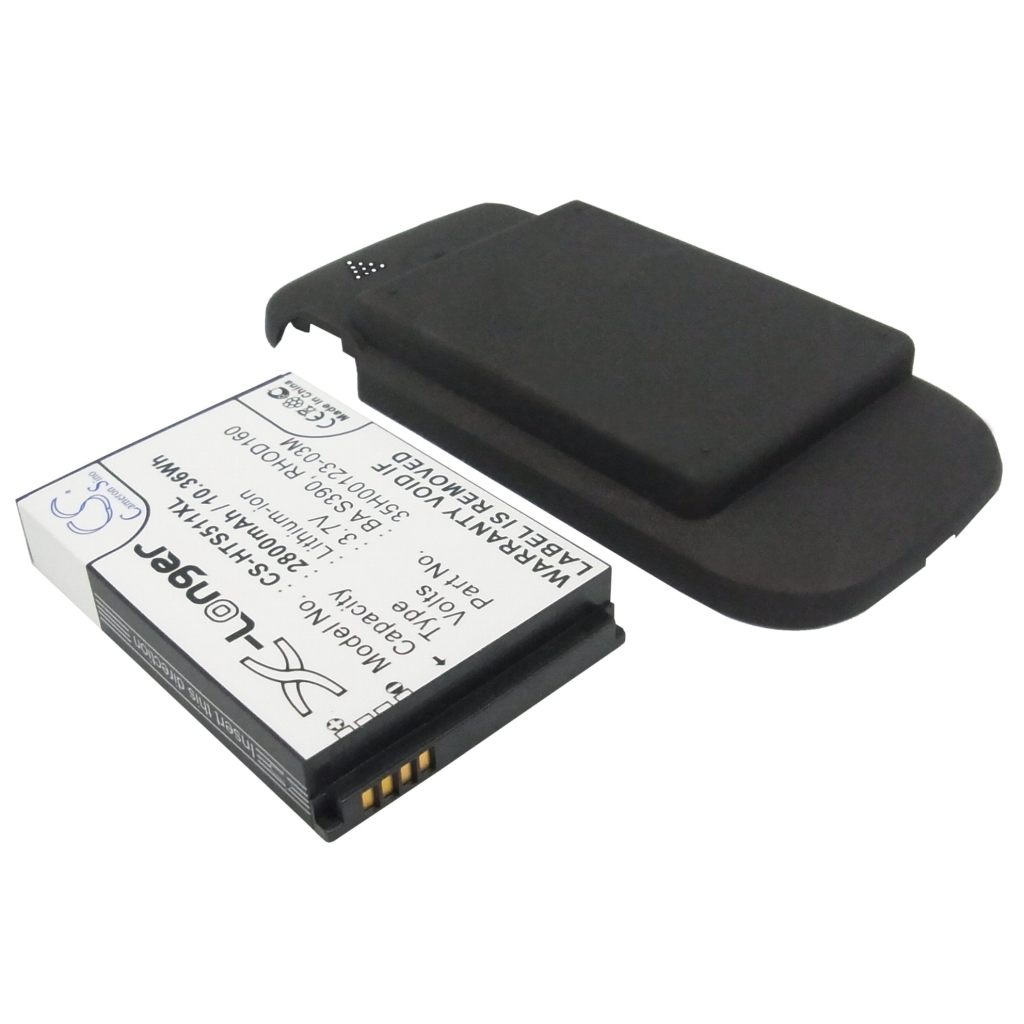 Battery compatible with HTC