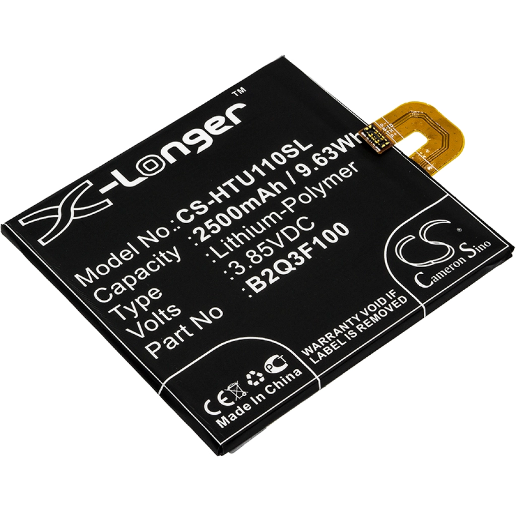 Batería del teléfono móvil HTC CS-HTU110SL