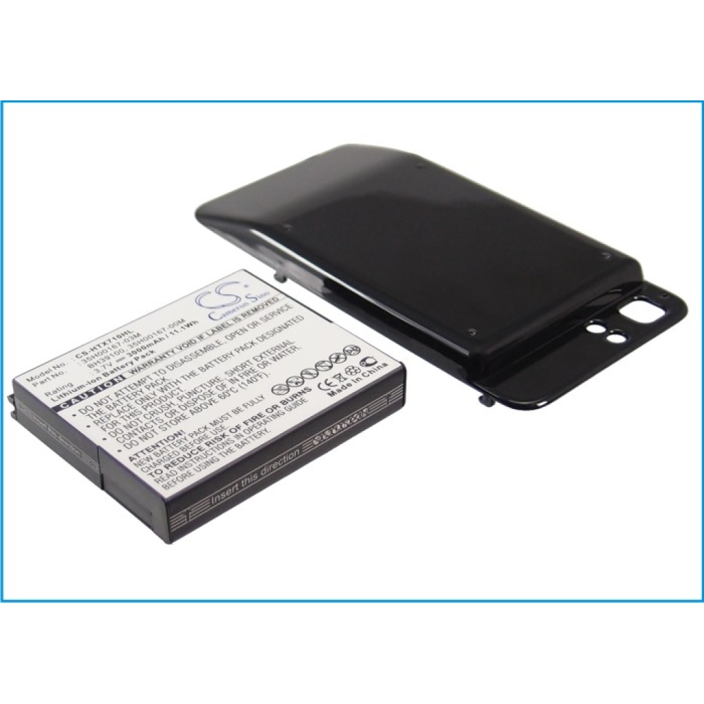 Batería compatible con HTC Telstra CS-HTX710HL