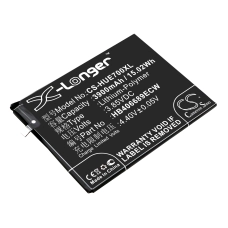 Reemplazo de batería compatible para Huawei HB396689ECW,HB406689ECW