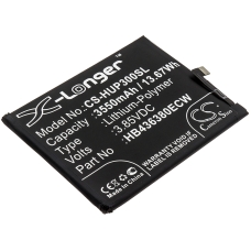 Reemplazo de batería compatible para Huawei HB436380ECW