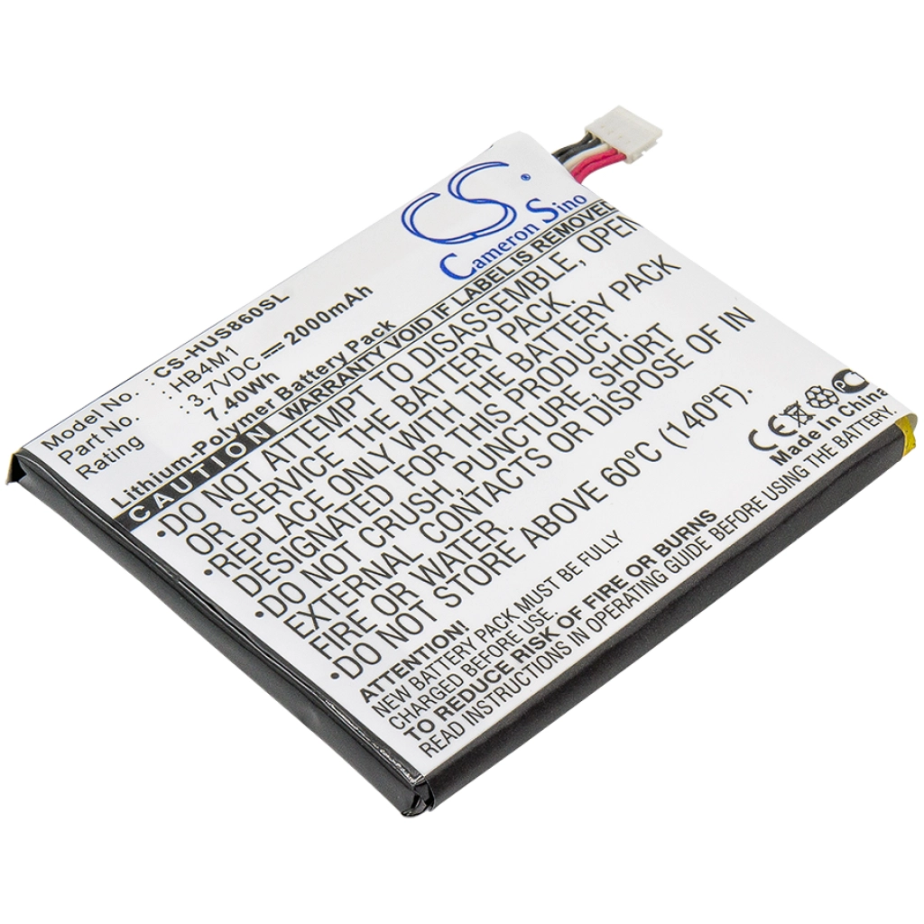 Batería del teléfono móvil Huawei CS-HUS860SL