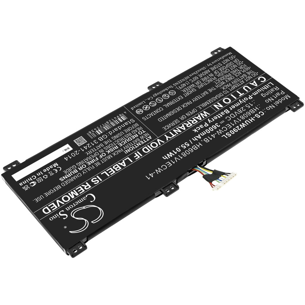 Batería para portátil Huawei CS-HUW290SL