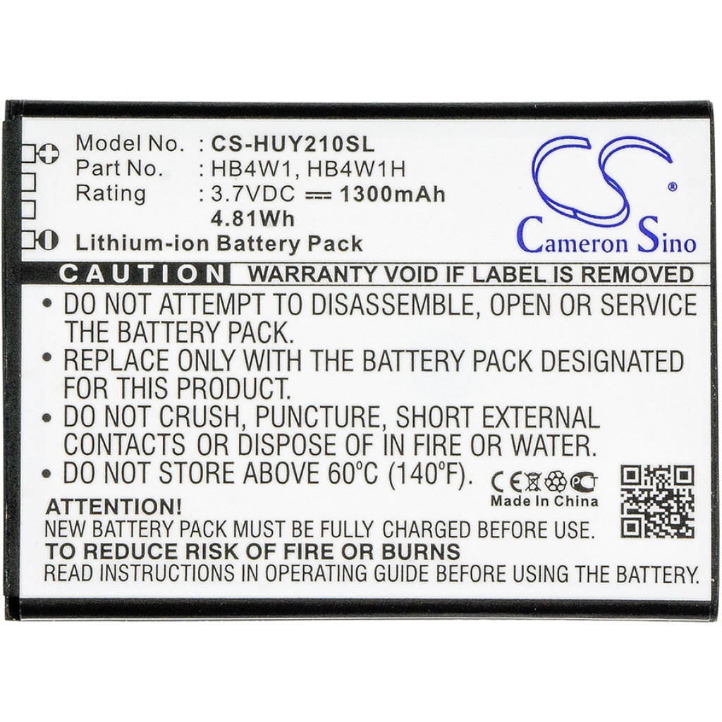 Reemplazo de batería compatible para Huawei HB4W1,HB4W1H