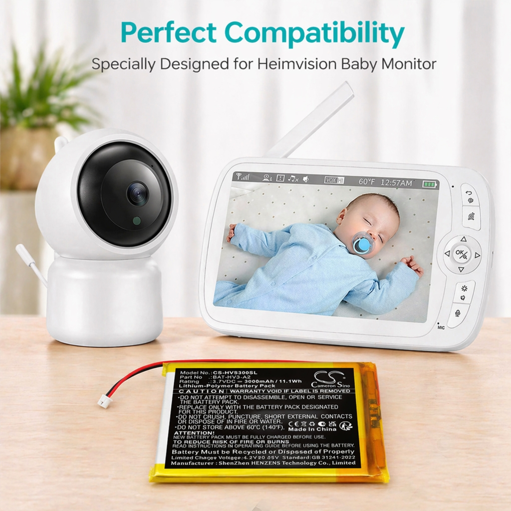 Batería compatible con Heimvision CS-HVS300SL
