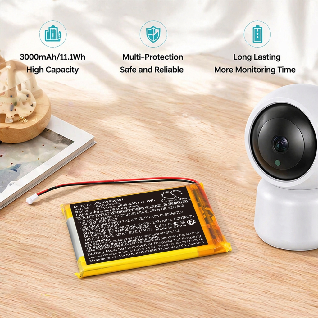 Batería compatible con Heimvision CS-HVS300SL