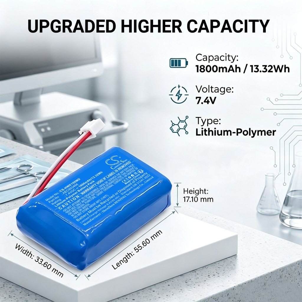 Batería compatible con Hawkmed