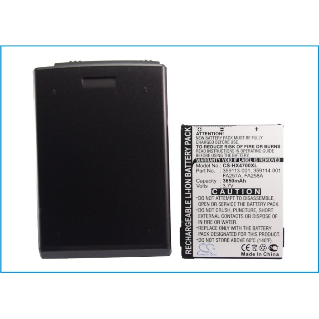 Batería compatible con HP CS-HX4700XL