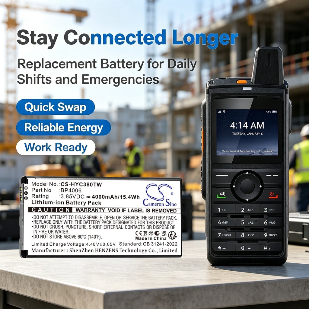 Battery compatible with Hytera