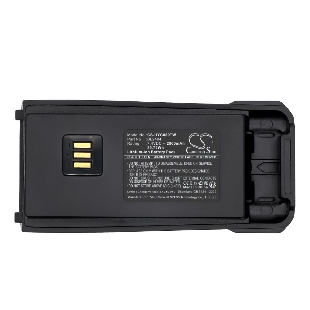 Two-Way Radio Battery Hytera CS-HYC880TW