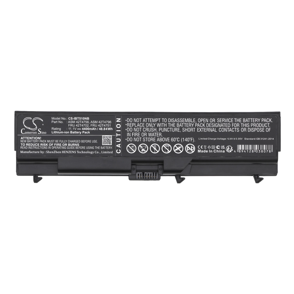 Battery Replaces ASM 42T4711