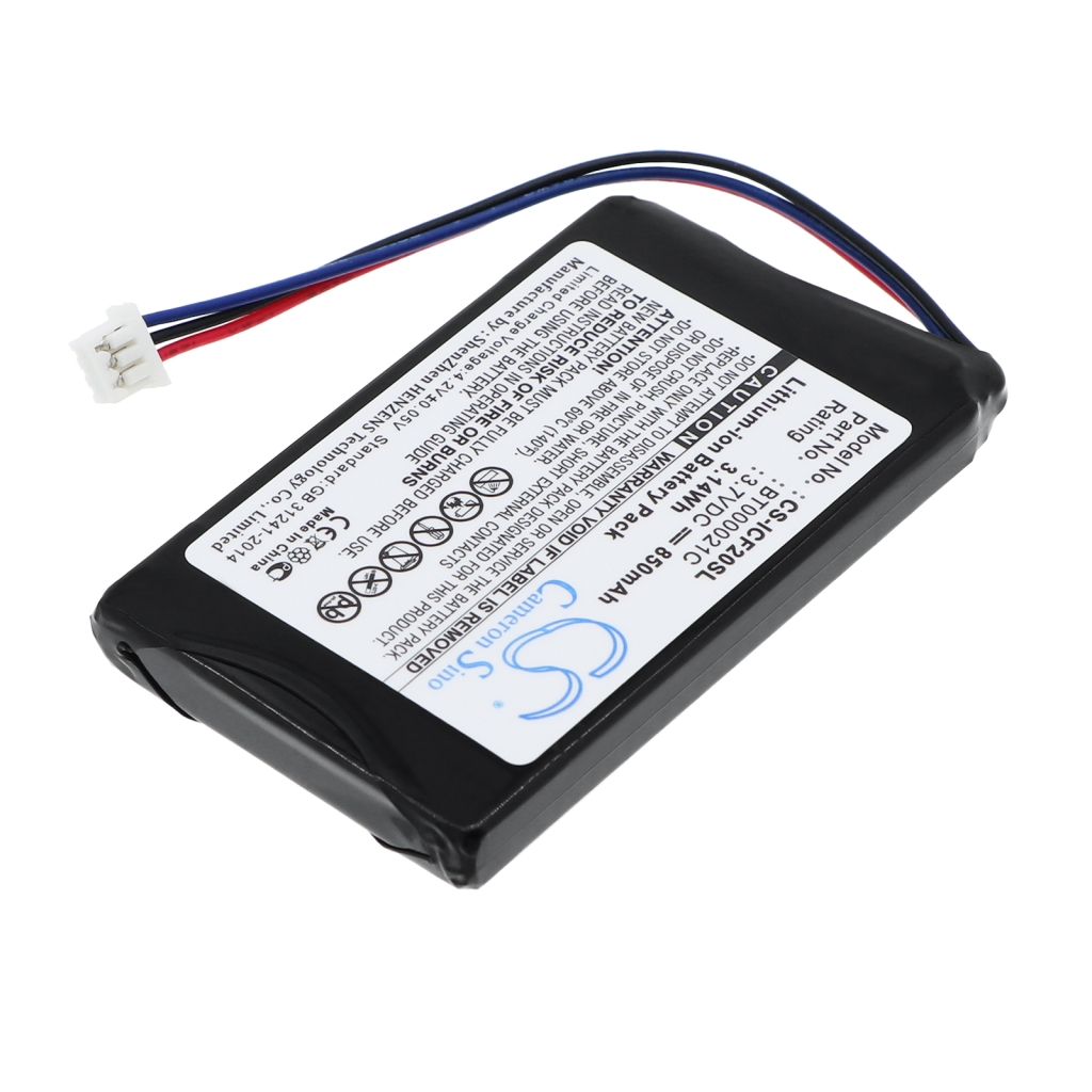 Batería compatible con NAVMAN CS-ICF20SL