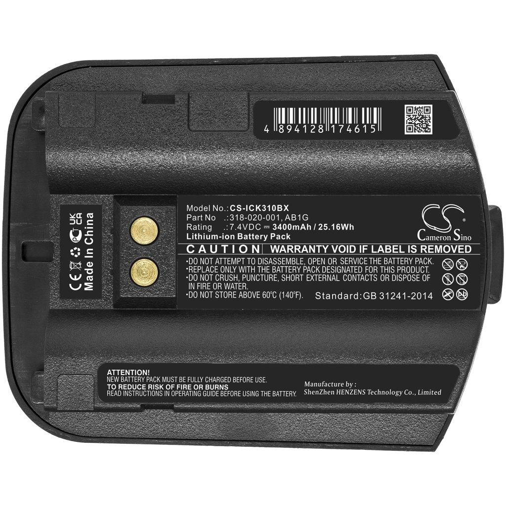 BarCode, Scanner Battery Intermec CK32
