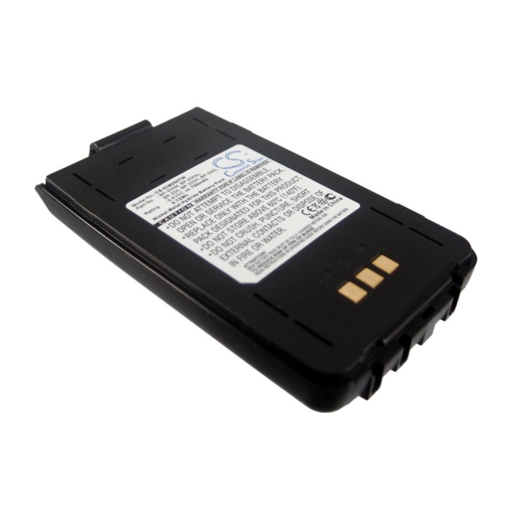 Batería de radio de dos vías Icom CS-ICM200TW
