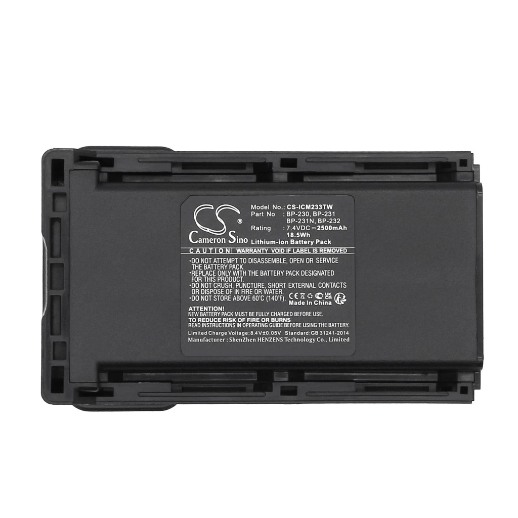 Two-Way Radio Battery Icom IC-F4032S
