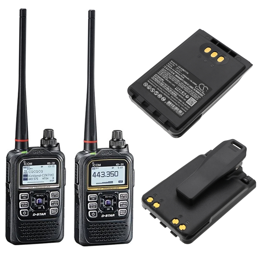 Batería de radio de dos vías Icom CS-ICM271TX