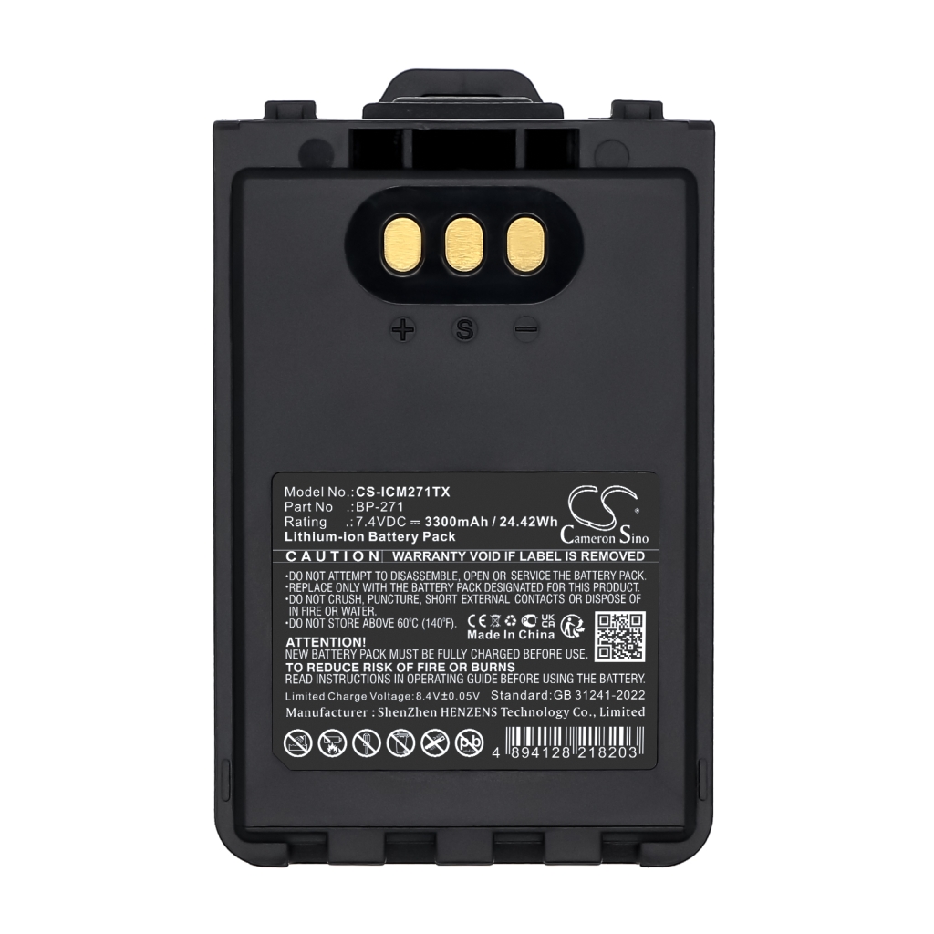 Two-Way Radio Battery Icom IC-51E