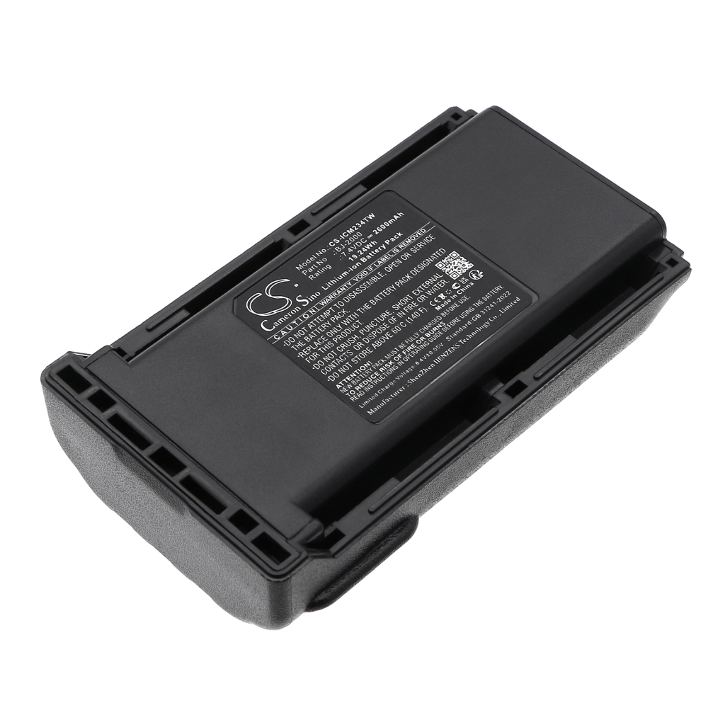 Batería de radio de dos vías Icom CS-ICM234TW