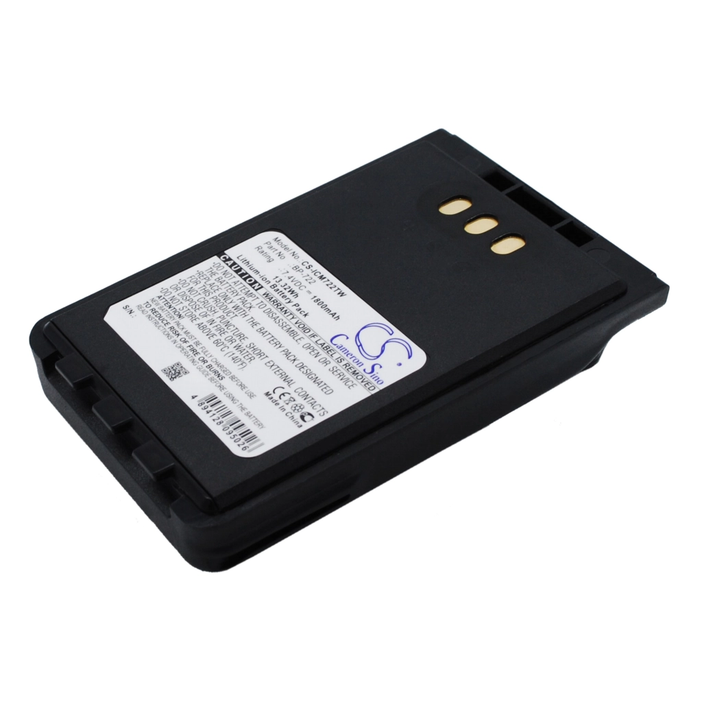 Batería de radio de dos vías Icom CS-ICM722TW