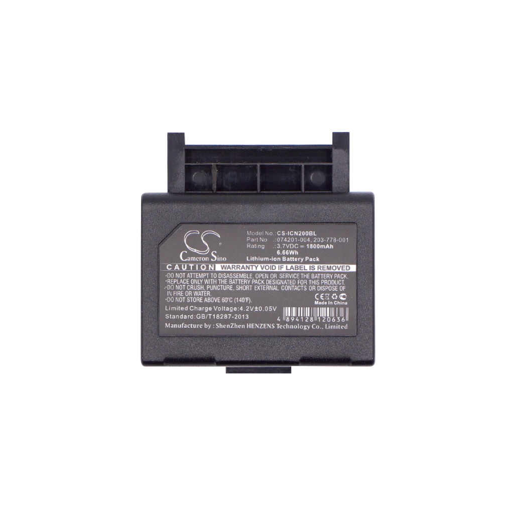 Batería de código de barras, escáner Intermec CS-ICN200BL