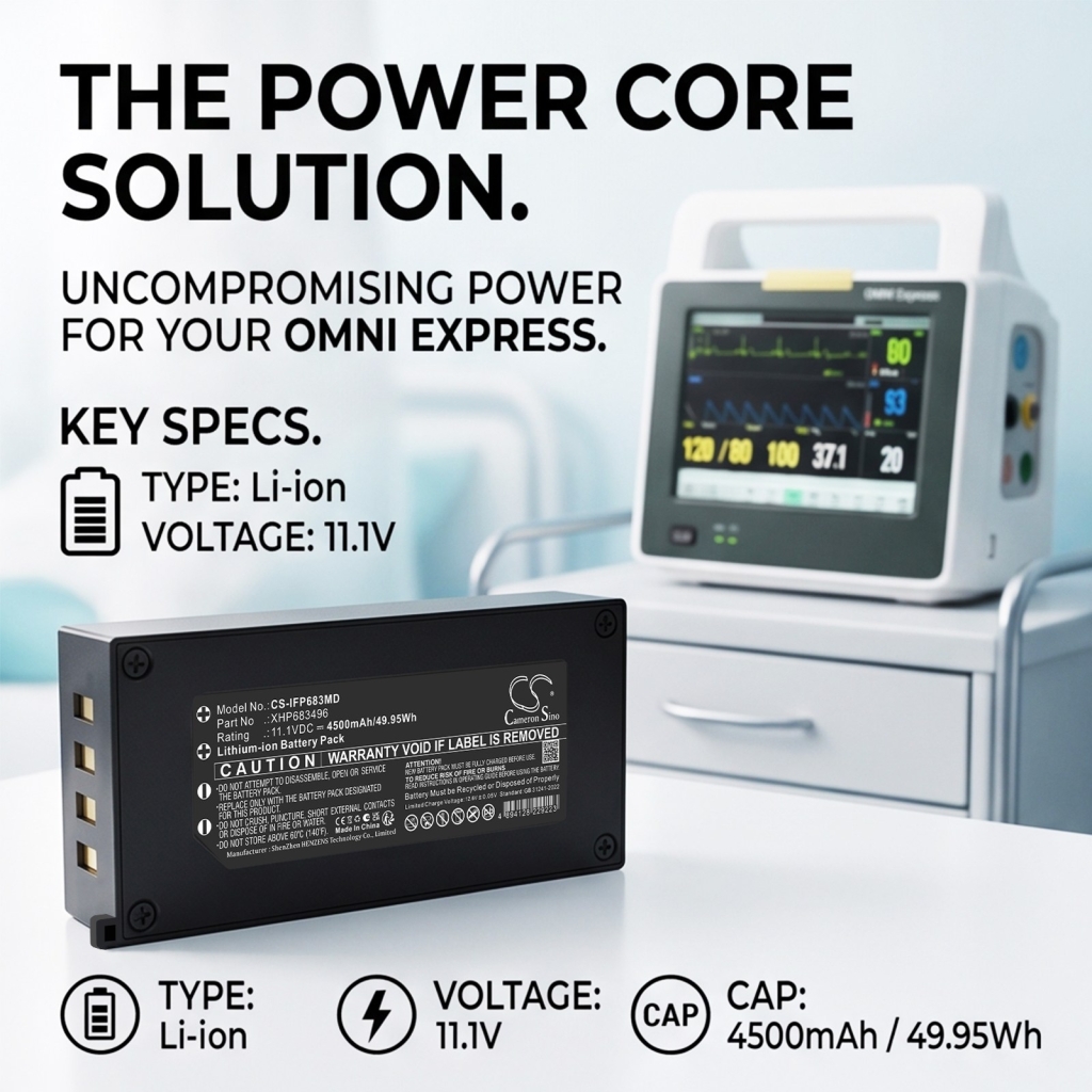 Baterías compatible con Infinum Omni Express CS-IFP683MD