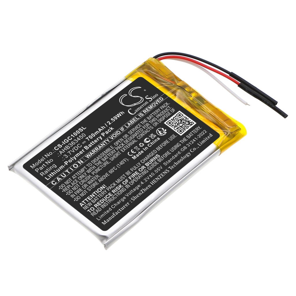 GPS, Batería del Navegador Igpsport CS-IGC100SL