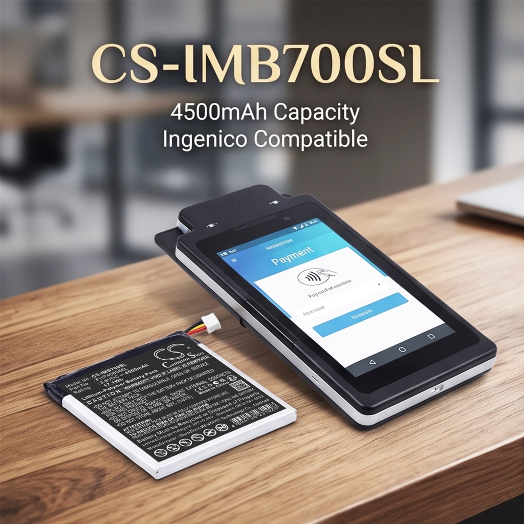 Baterías compatible con Ingenico M70 M70 CS-IMB700SL