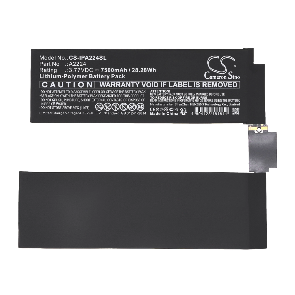 Batería para portátil Apple CS-IPA224SL