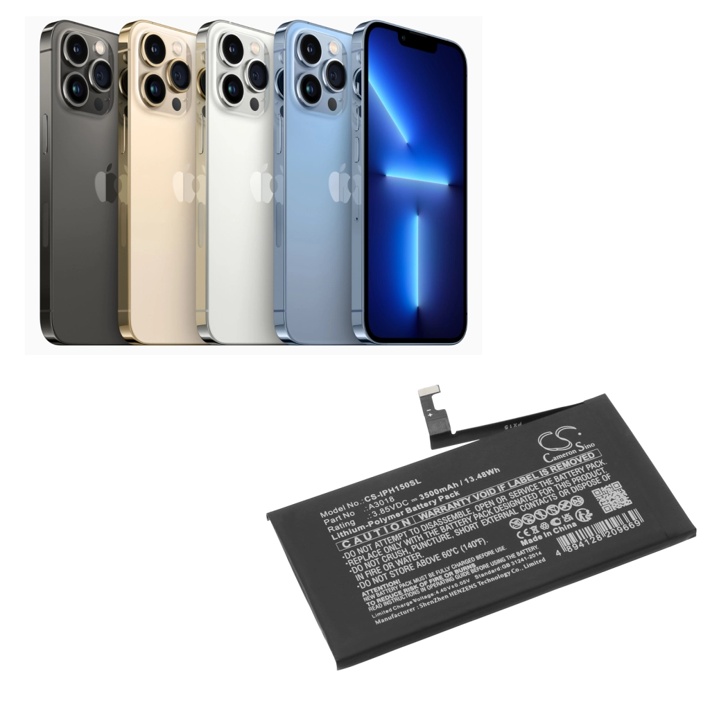Batería del teléfono móvil Apple CS-IPH150SL