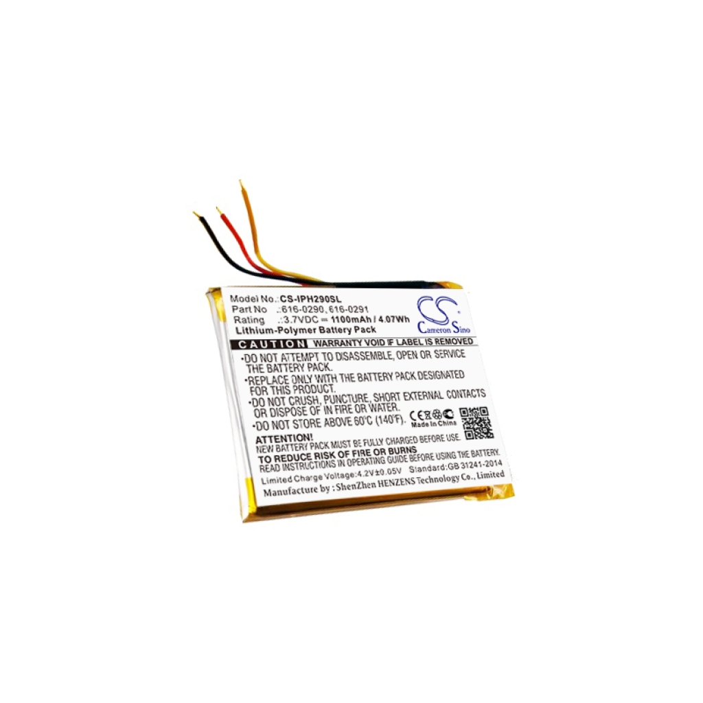 Batería compatible con Apple CS-IPH290SL