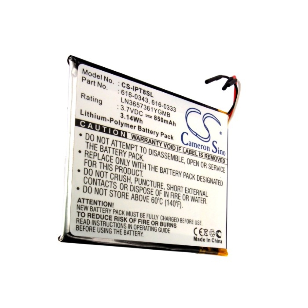 Battery Replaces Apple 616-0341