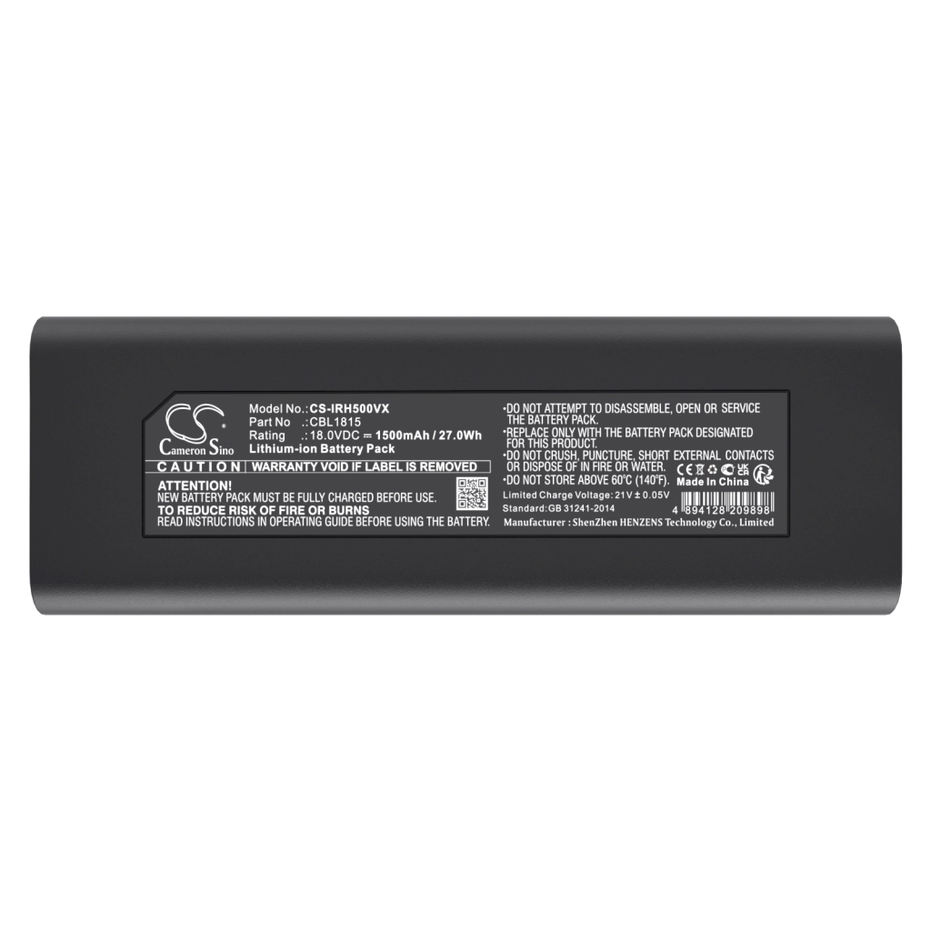 Batería de vacío Iris ohyama CS-IRH500VX