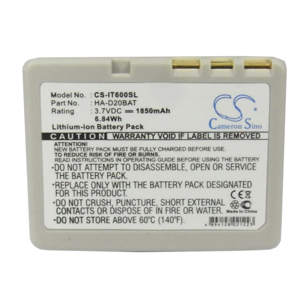 BarCode, Scanner Battery Casio IT-600