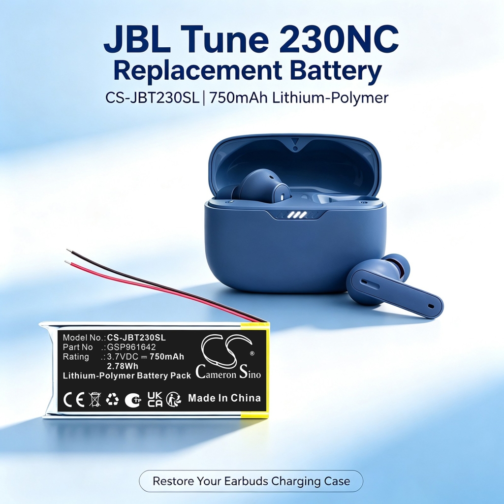 Batería compatible con Jbl CS-JBT230SL