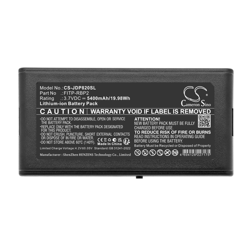 Batería compatible con Viavi CS-JDP820SL