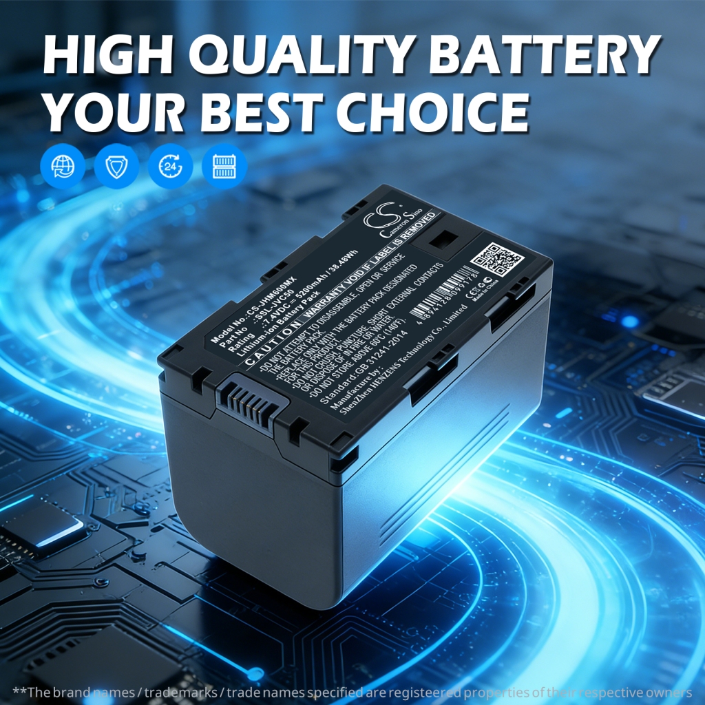 Batería compatible con JVC CS-JHM600MX