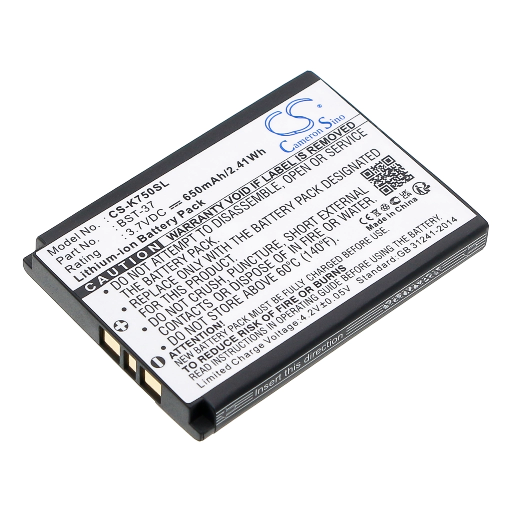Mobile Phone Battery Sony Ericsson Z550c