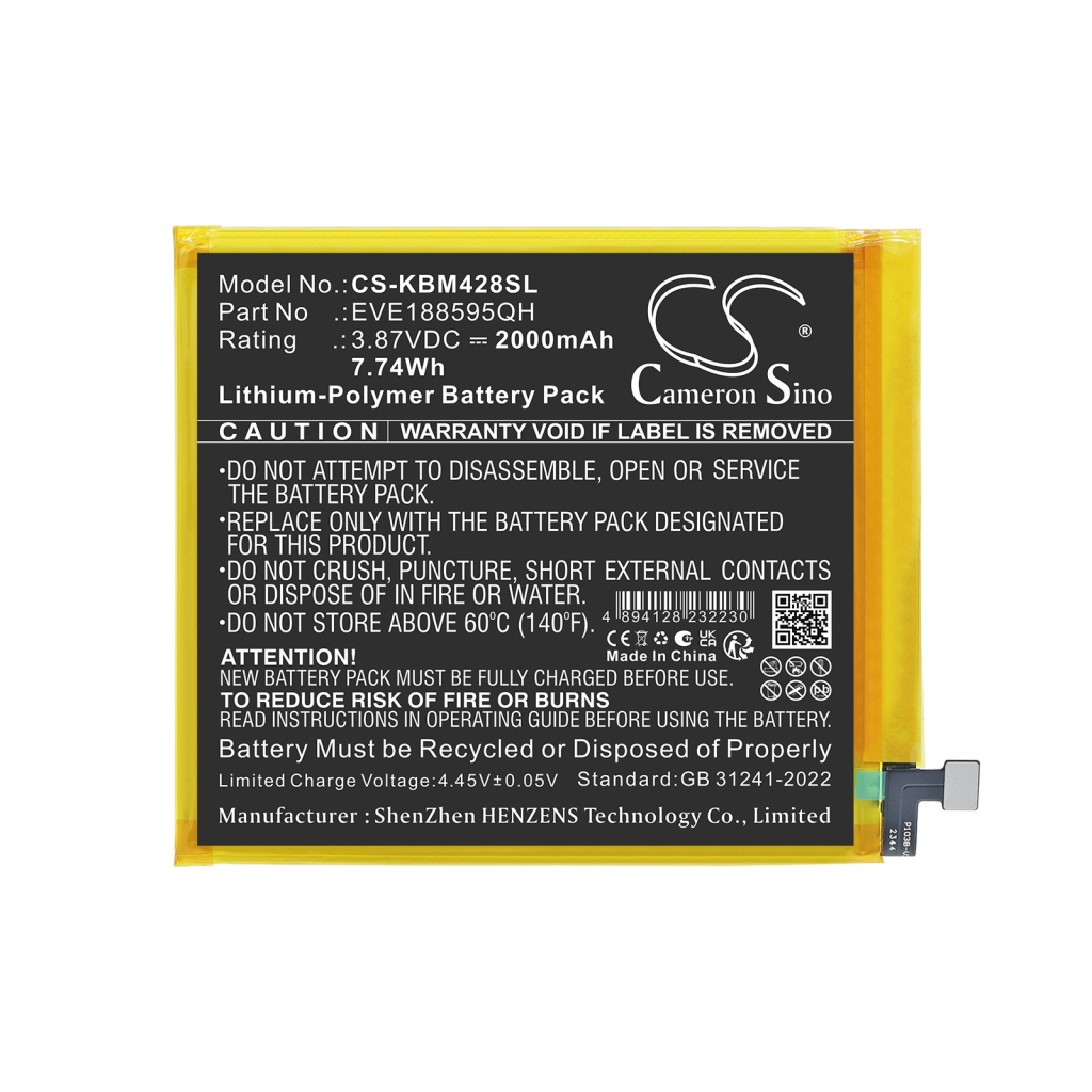 Baterías compatible con Kobo Libra Colour Colour 7-inch color e-reader CS-KBM428SL