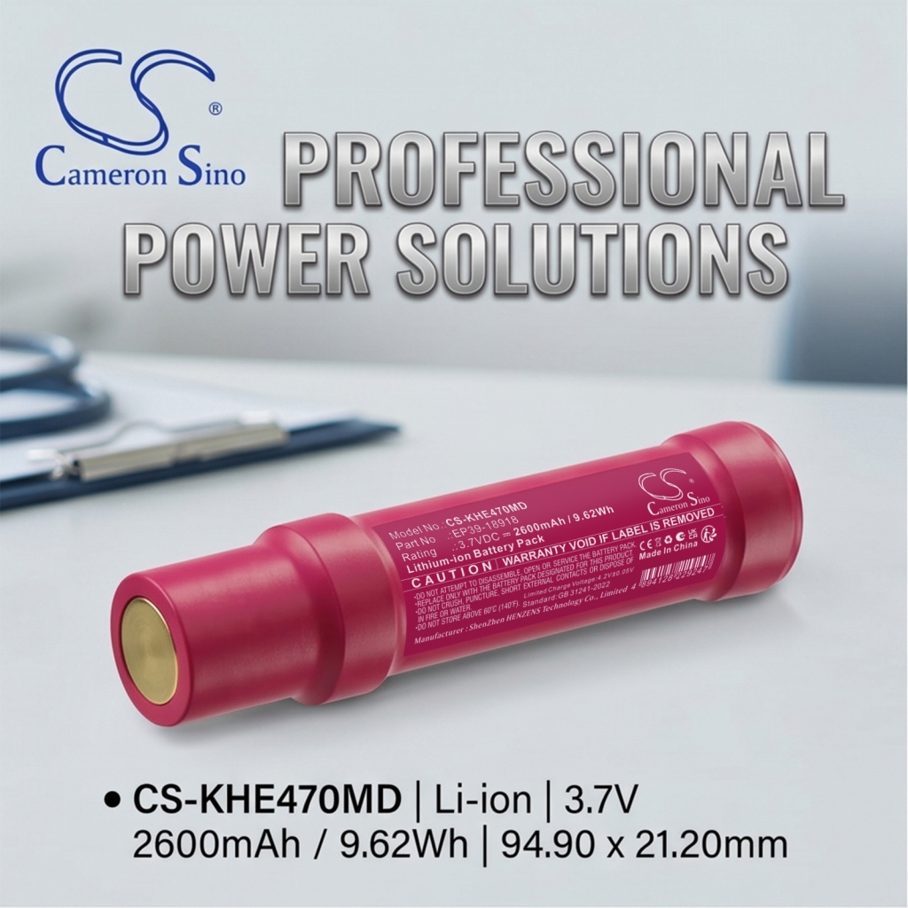Batería compatible con Keeler CS-KHE470MD
