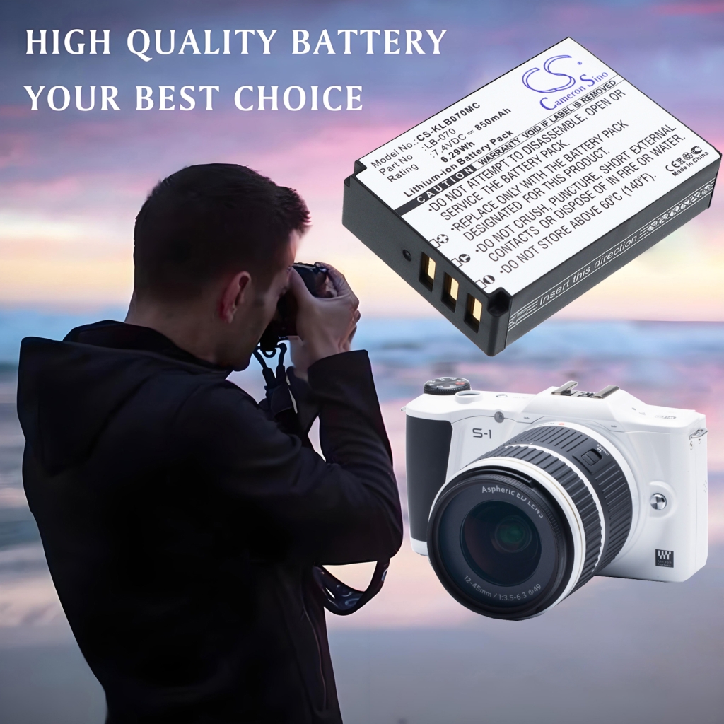 Batería compatible con KODAK CS-KLB070MC