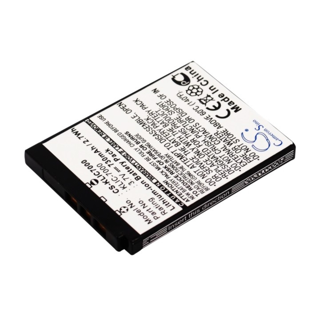 Batería compatible con KODAK CS-KLIC7000