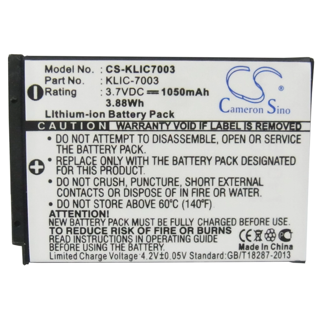 Camera Battery KODAK EasyShare Z950