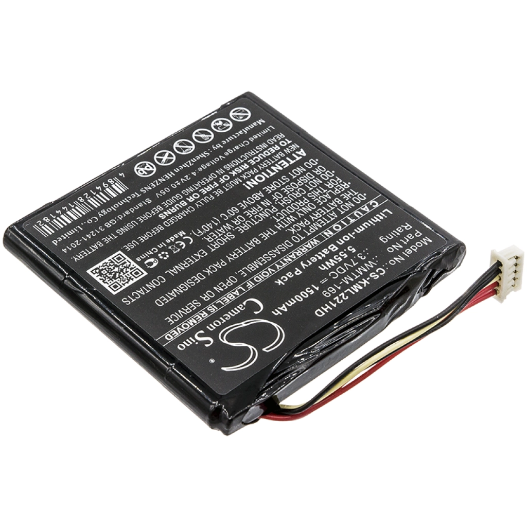 Batería para portátil Kingston CS-KML221HD